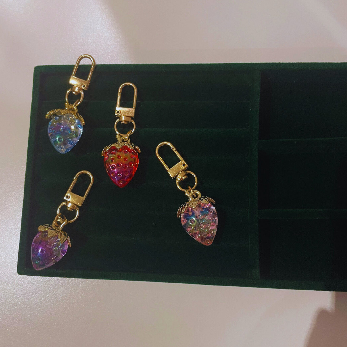 ‘Berry Cute’ Key Chain/Bag Charm