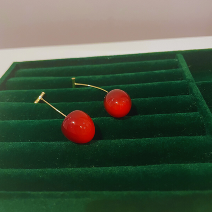 ‘Cherry Drops’ Earrings