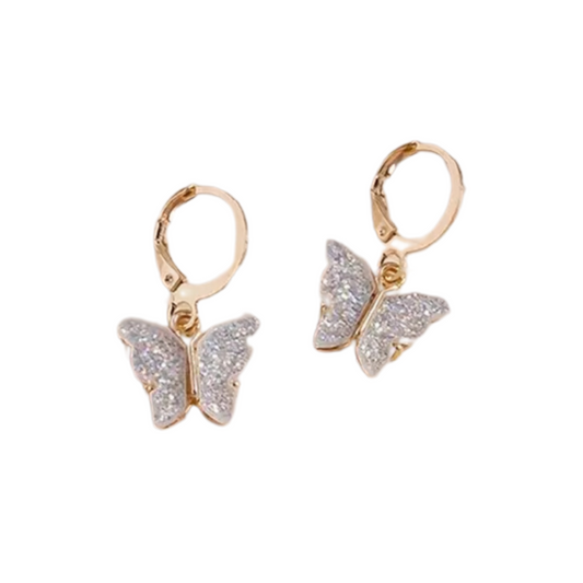 ‘Butterflies In My Belly’ Huggie Earrings