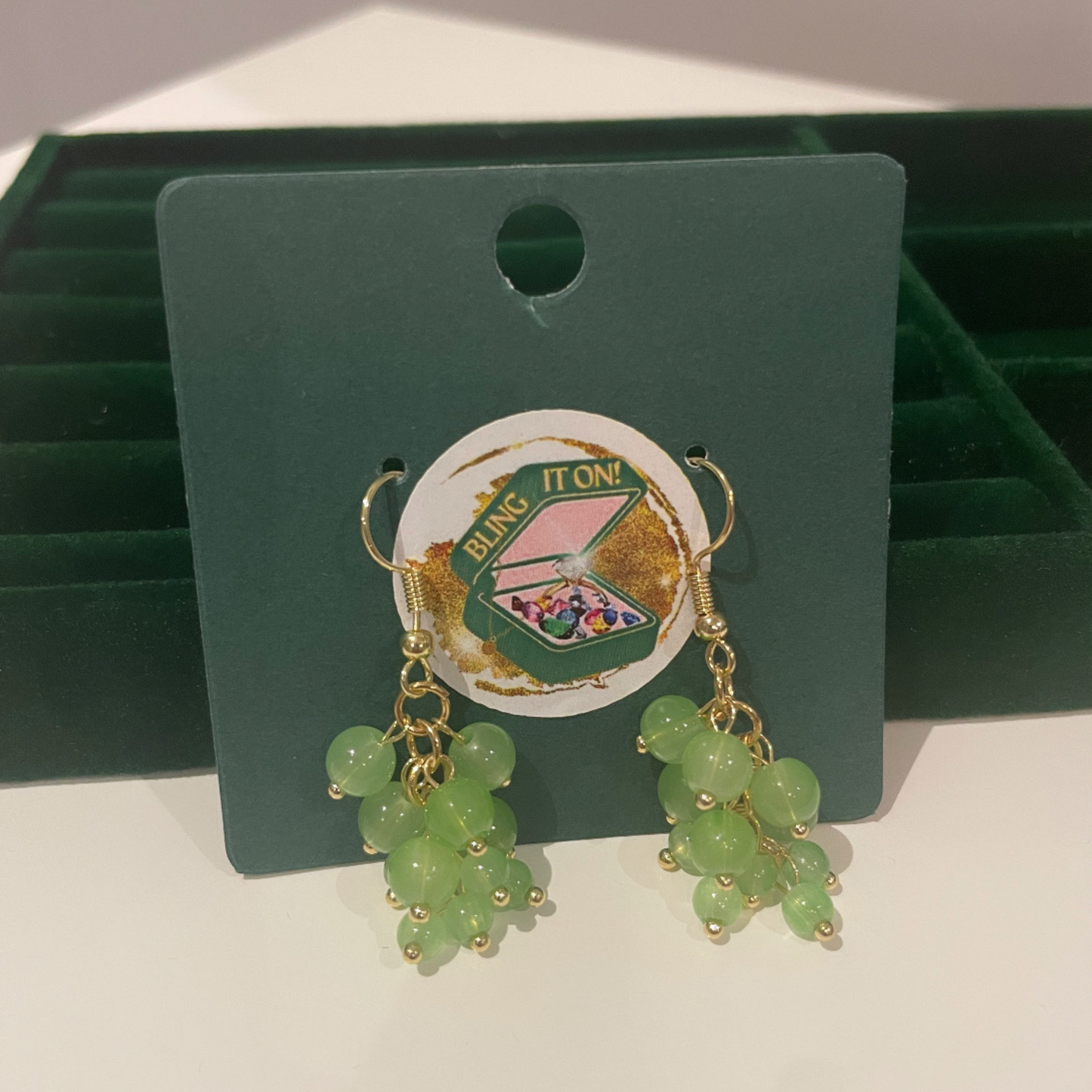 ‘Not Everything You Hear On The Grapevine Is True’ Earrings