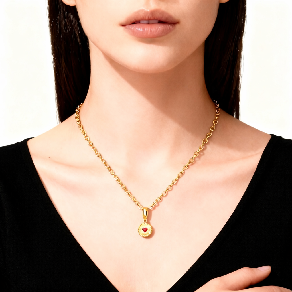 ‘You’re The Jammy To My Dodger’ Necklace