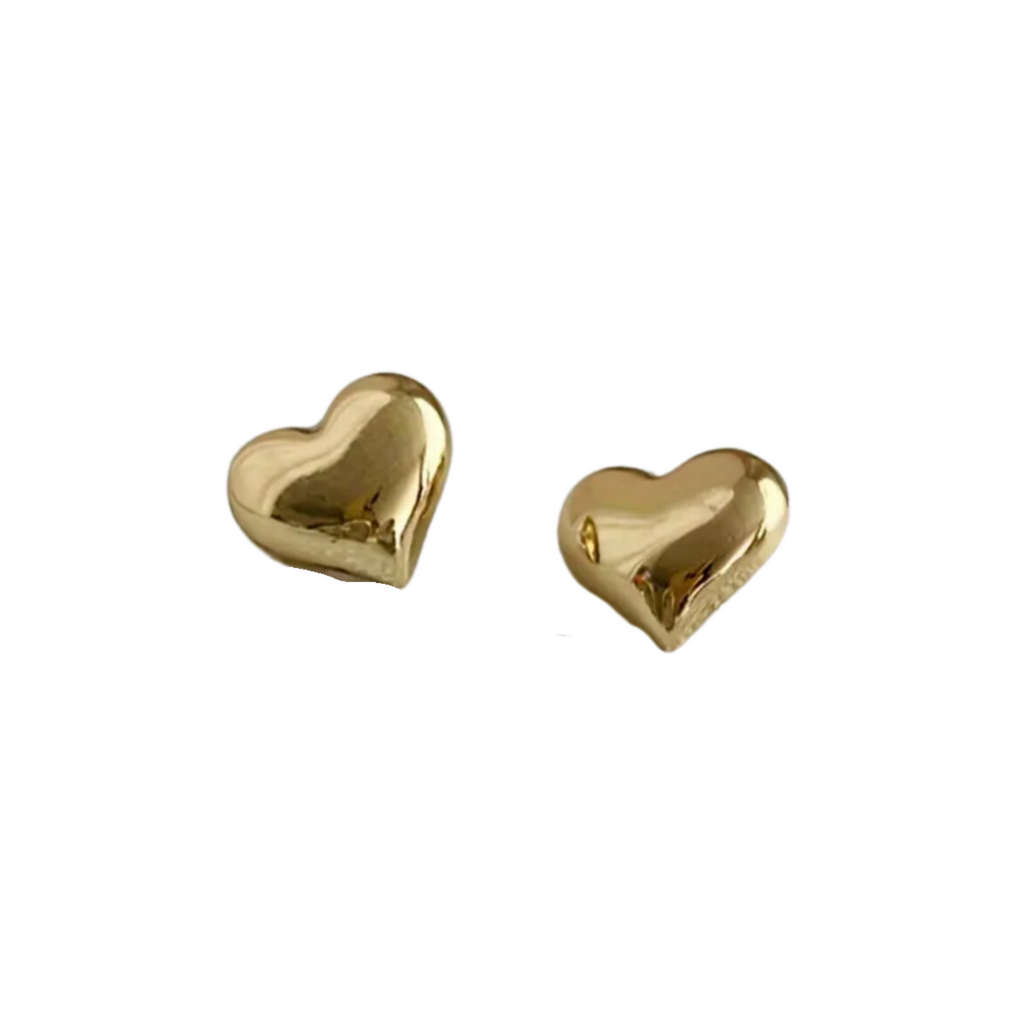 ‘Mini Bean Hearts’ Ear Studs