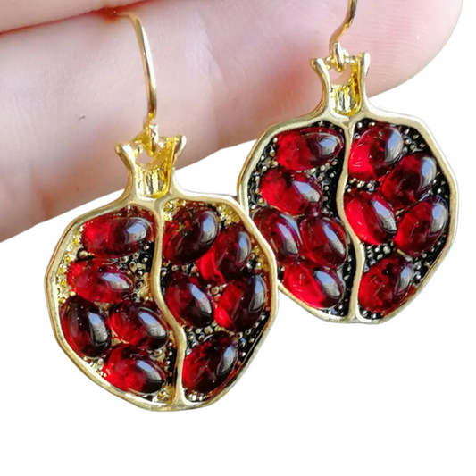 ‘Pomegranate Party’ Earrings