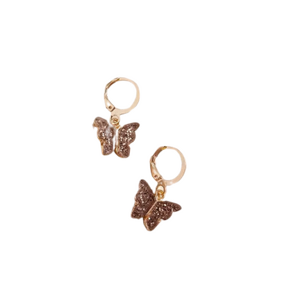 ‘Butterflies In My Belly’ Huggie Earrings